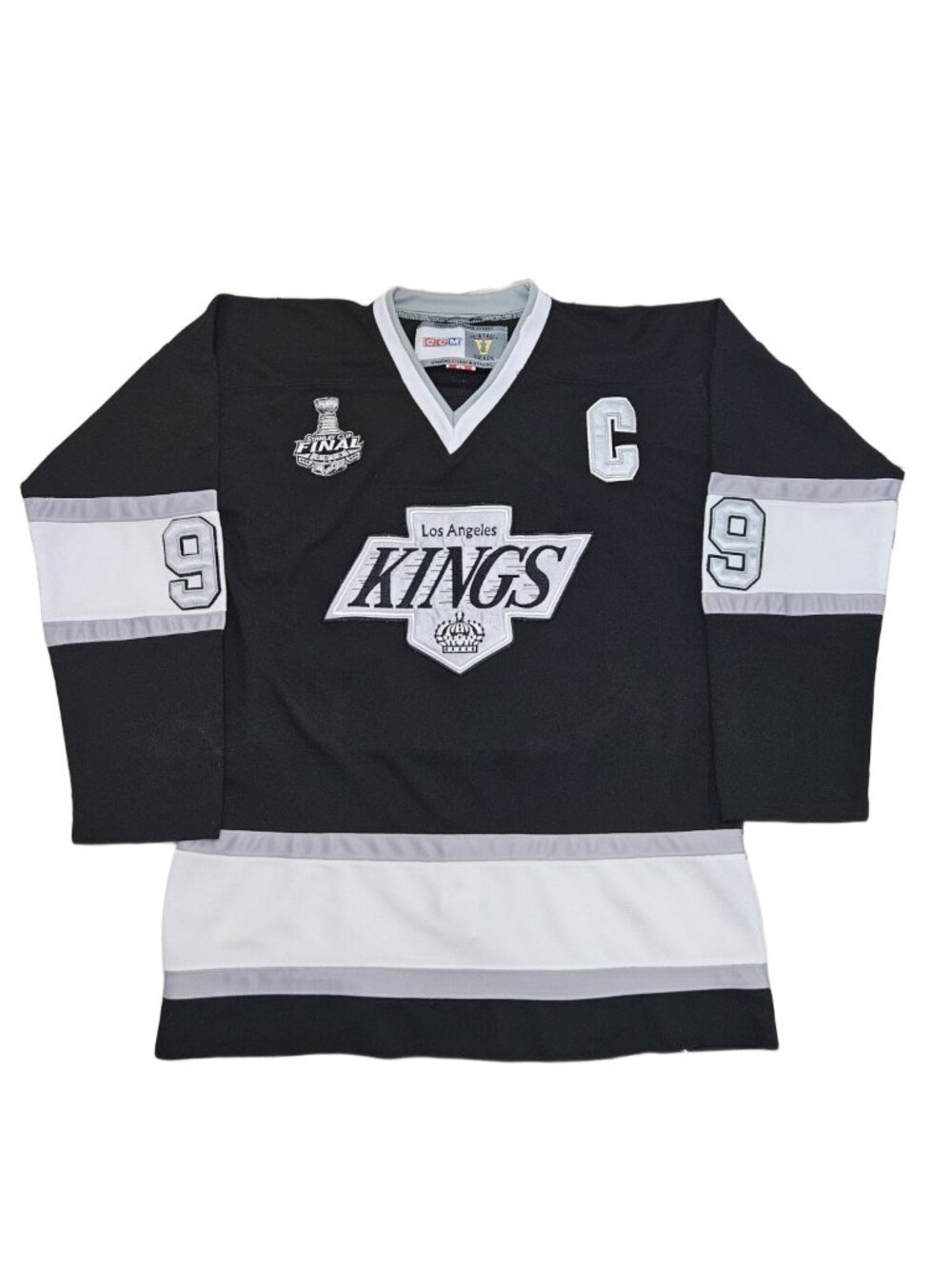 Los Angeles Kings Wayne Gretzky #99 CCM 1993 Stanley Cup Final Jersey Size 52